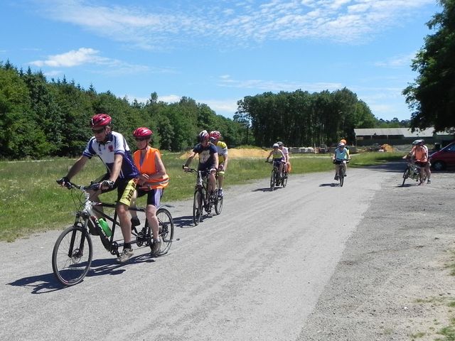 Randonnée tandem à Marbehan