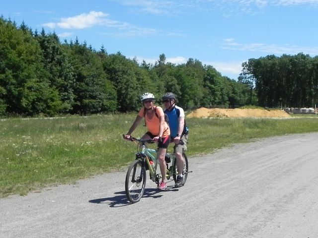 Randonnée tandem à Marbehan