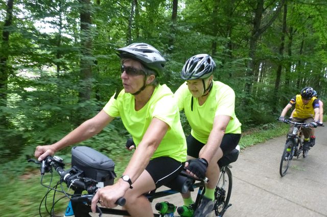 Randonnée tandem à Luxembourg