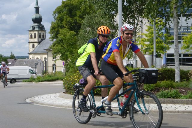 Randonnée tandem à Luxembourg