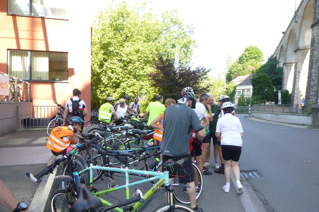 Randonnée tandem à Luxembourg