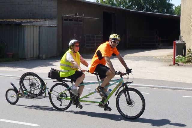 Randonnée tandem à Luxembourg