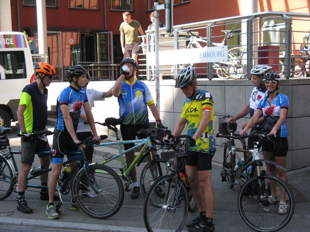 Randonnée tandem à Luxembourg