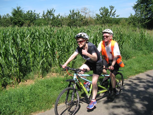 Randonnée tandem à Luxembourg