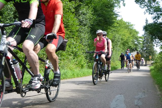 Randonnée tandem à Luxembourg