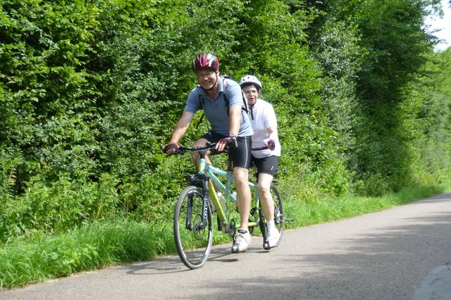 Randonnée tandem à Luxembourg