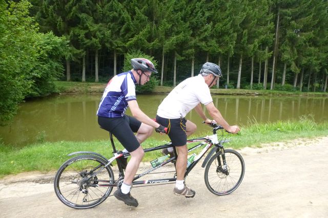 Randonnée tandem à Luxembourg