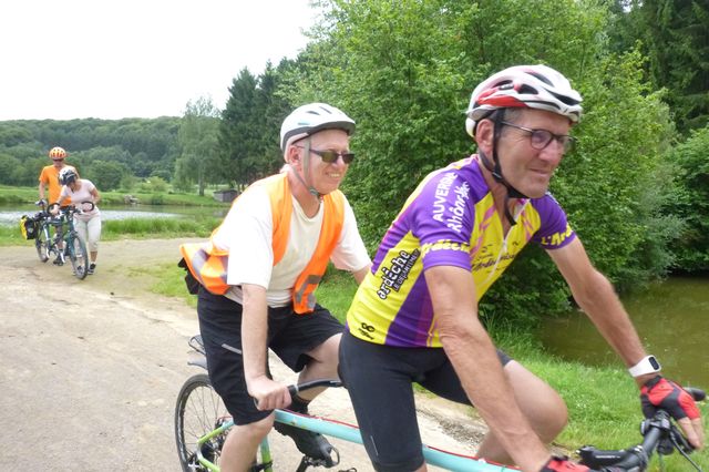 Randonnée tandem à Luxembourg