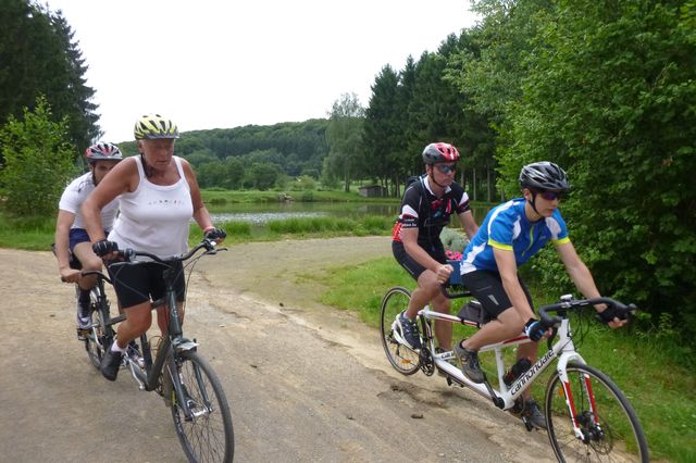 Randonnée tandem à Luxembourg