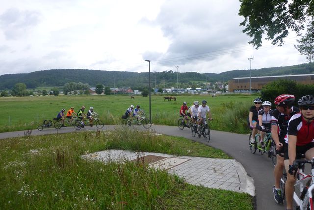 Randonnée tandem à Luxembourg