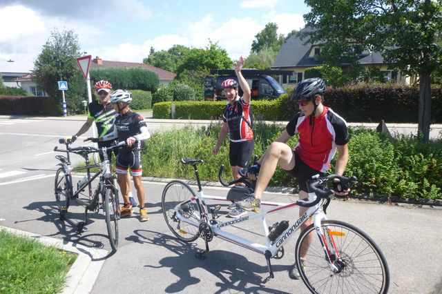 Randonnée tandem à Luxembourg