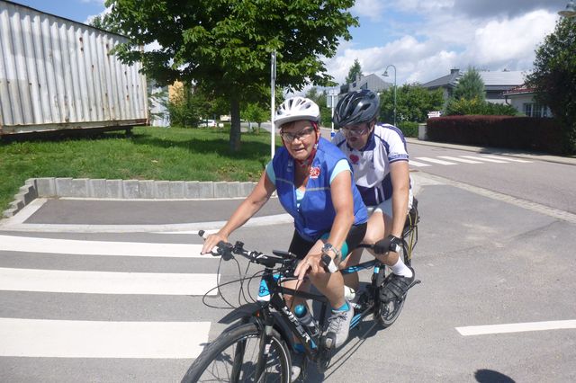 Randonnée tandem à Luxembourg