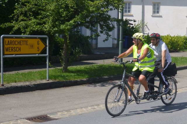 Randonnée tandem à Luxembourg