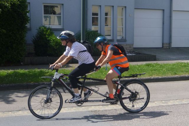 Randonnée tandem à Luxembourg