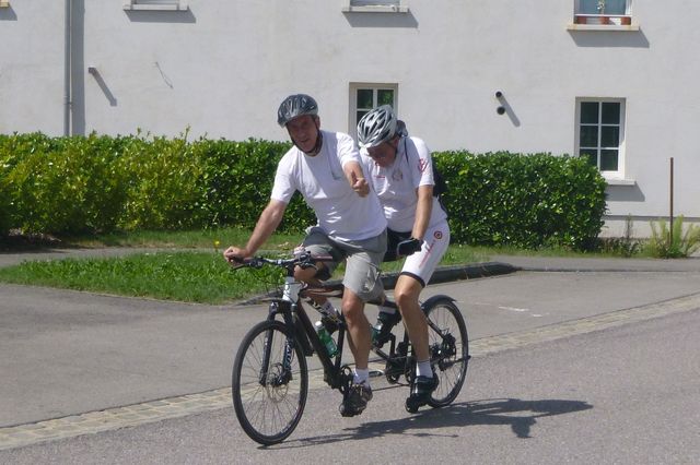 Randonnée tandem à Luxembourg