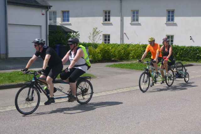 Randonnée tandem à Luxembourg