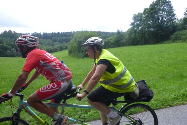 Randonnée tandem à Luxembourg