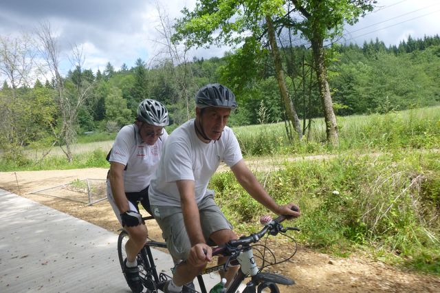 Randonnée tandem à Luxembourg