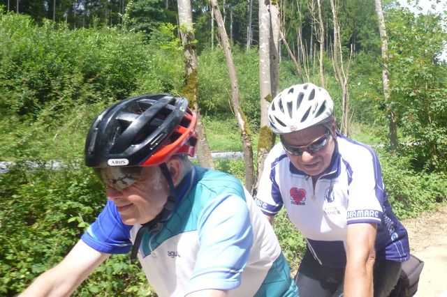 Randonnée tandem à Luxembourg