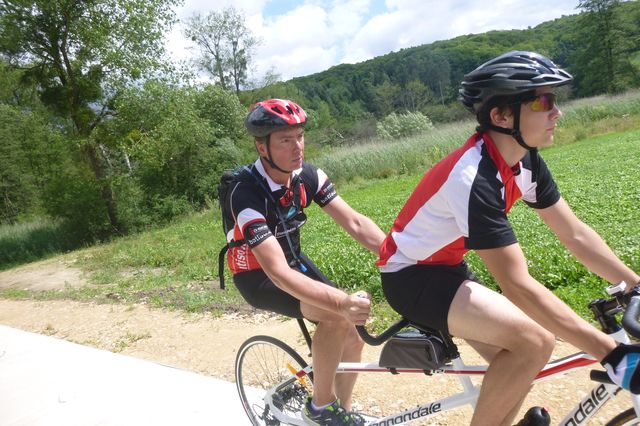 Randonnée tandem à Luxembourg