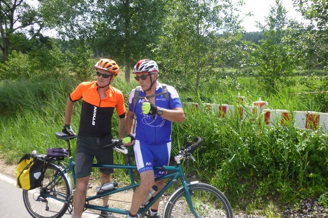 Randonnée tandem à Luxembourg