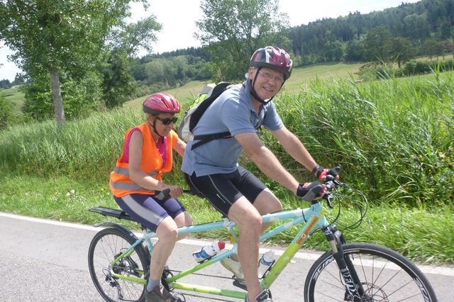 Randonnée tandem à Luxembourg