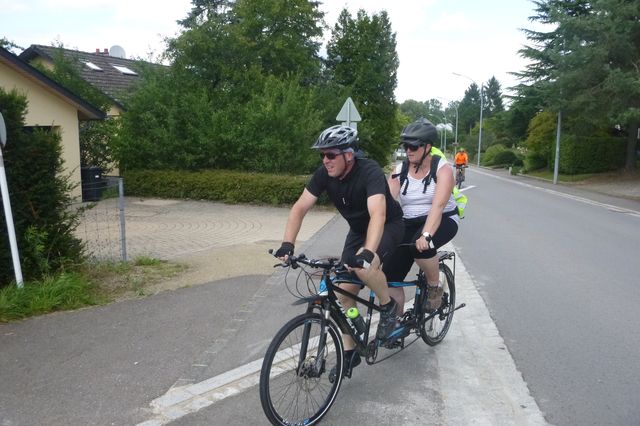 Randonnée tandem à Luxembourg