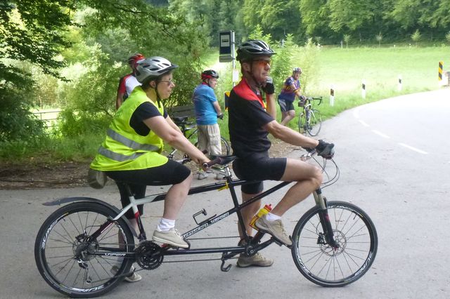 Randonnée tandem à Luxembourg