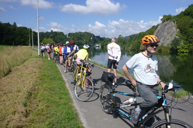 Randonnée tandem à Jambes