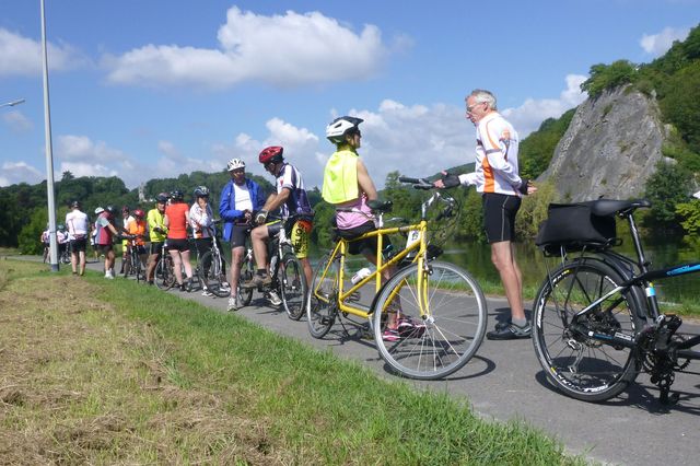 Randonnée tandem à Jambes