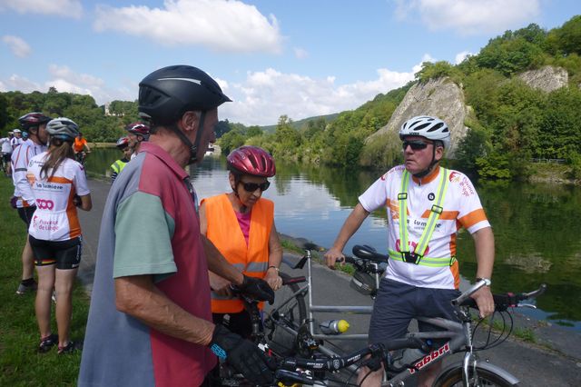 Randonnée tandem à Jambes