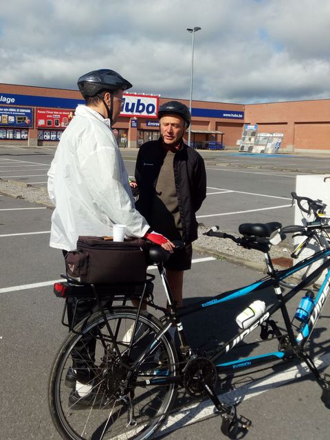 Randonnée tandem à Jambes