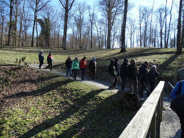 Randonnée pédestre à Chevetogne