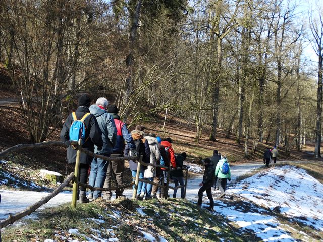 Randonnée pédestre à Chevetogne