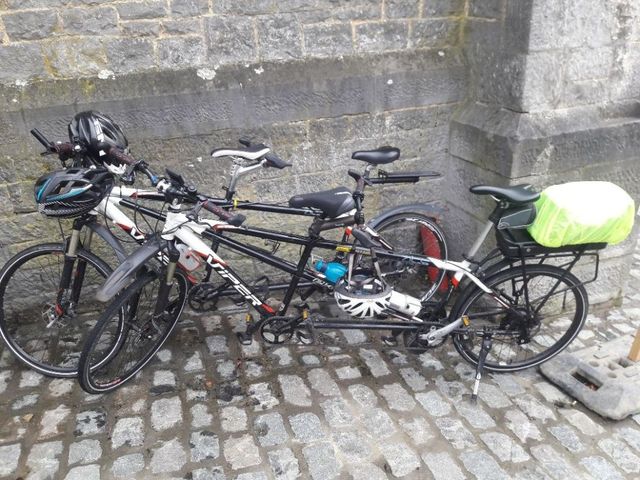 Randonnée tandem à Ciney