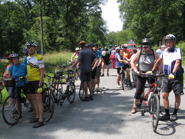 Randonnée tandem à Val-Joly