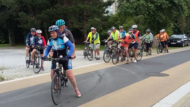 Randonnée tandem à Coxyde