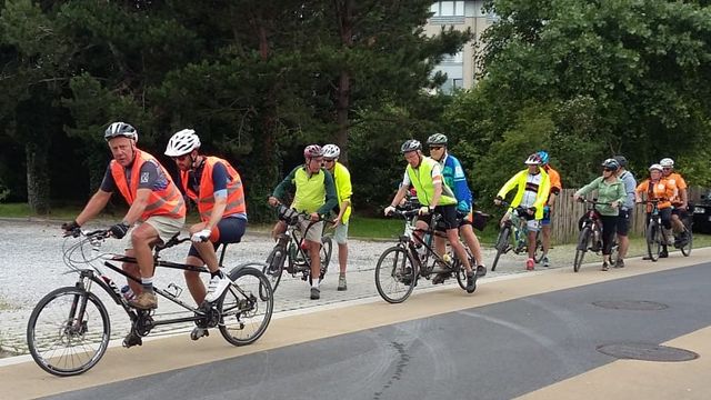 Randonnée tandem à Coxyde