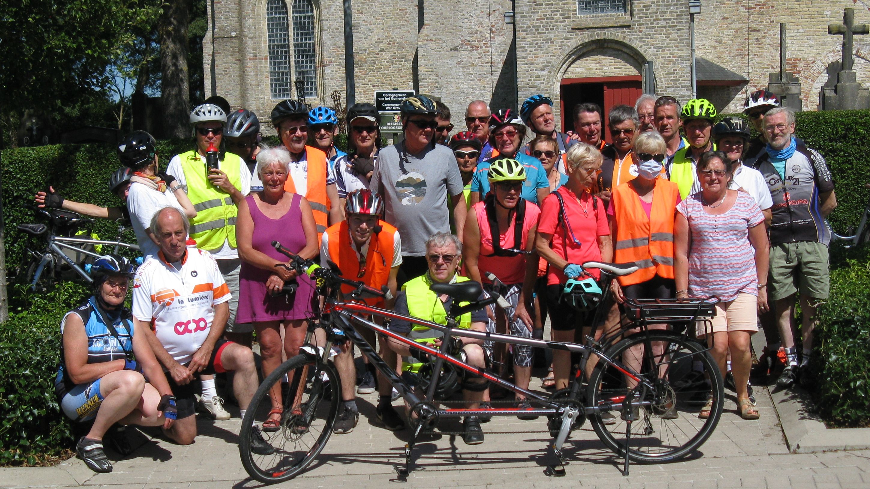 Randonnée tandem à Coxyde