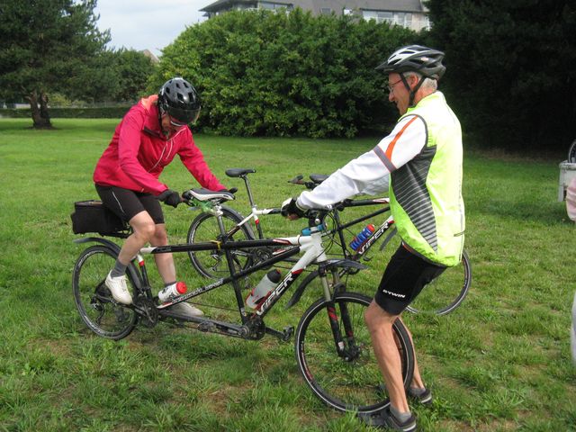 Randonnée tandem à Coxyde