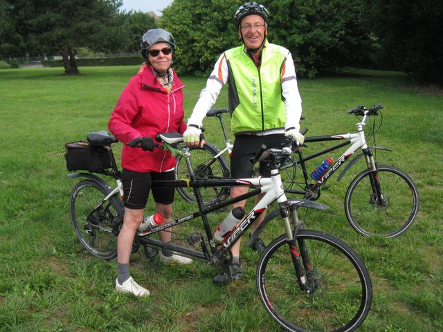 Randonnée tandem à Coxyde