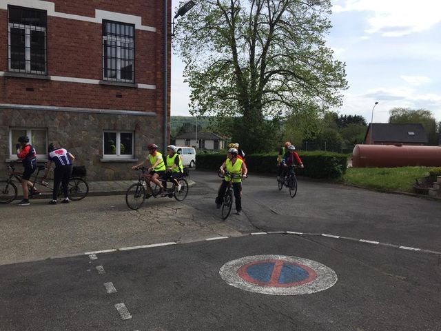 Randonnée tandem à Flawinne