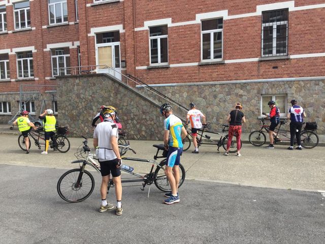 Randonnée tandem à Flawinne