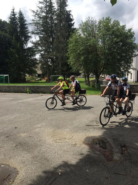 Randonnée tandem à Marbehan