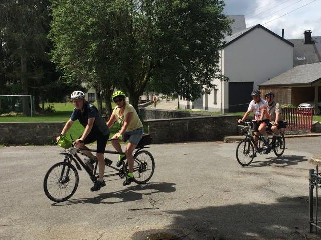 Randonnée tandem à Marbehan