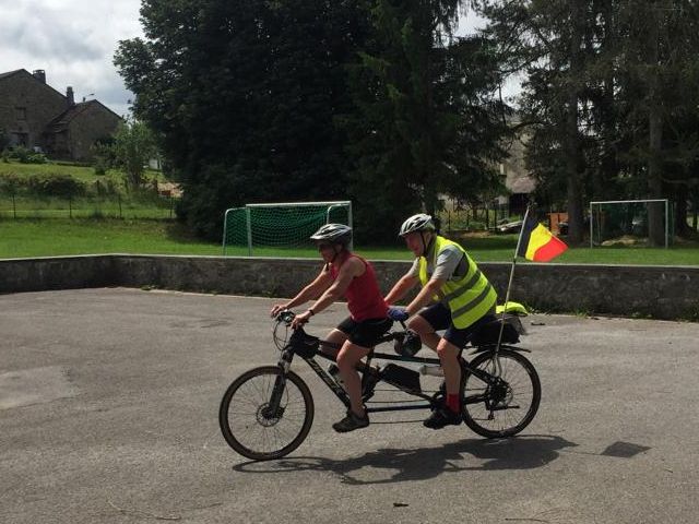 Randonnée tandem à Marbehan