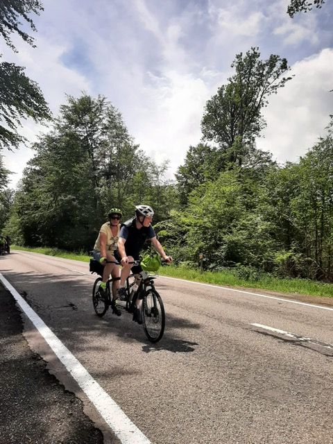 Randonnée tandem à Marbehan