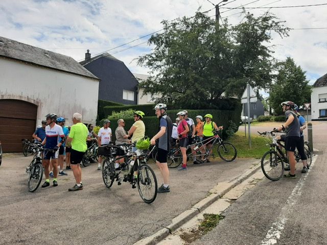 Randonnée tandem à Marbehan