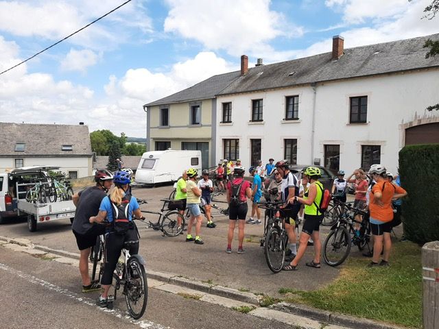 Randonnée tandem à Marbehan