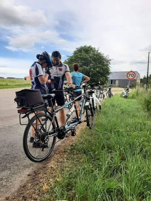 Randonnée tandem à Marbehan